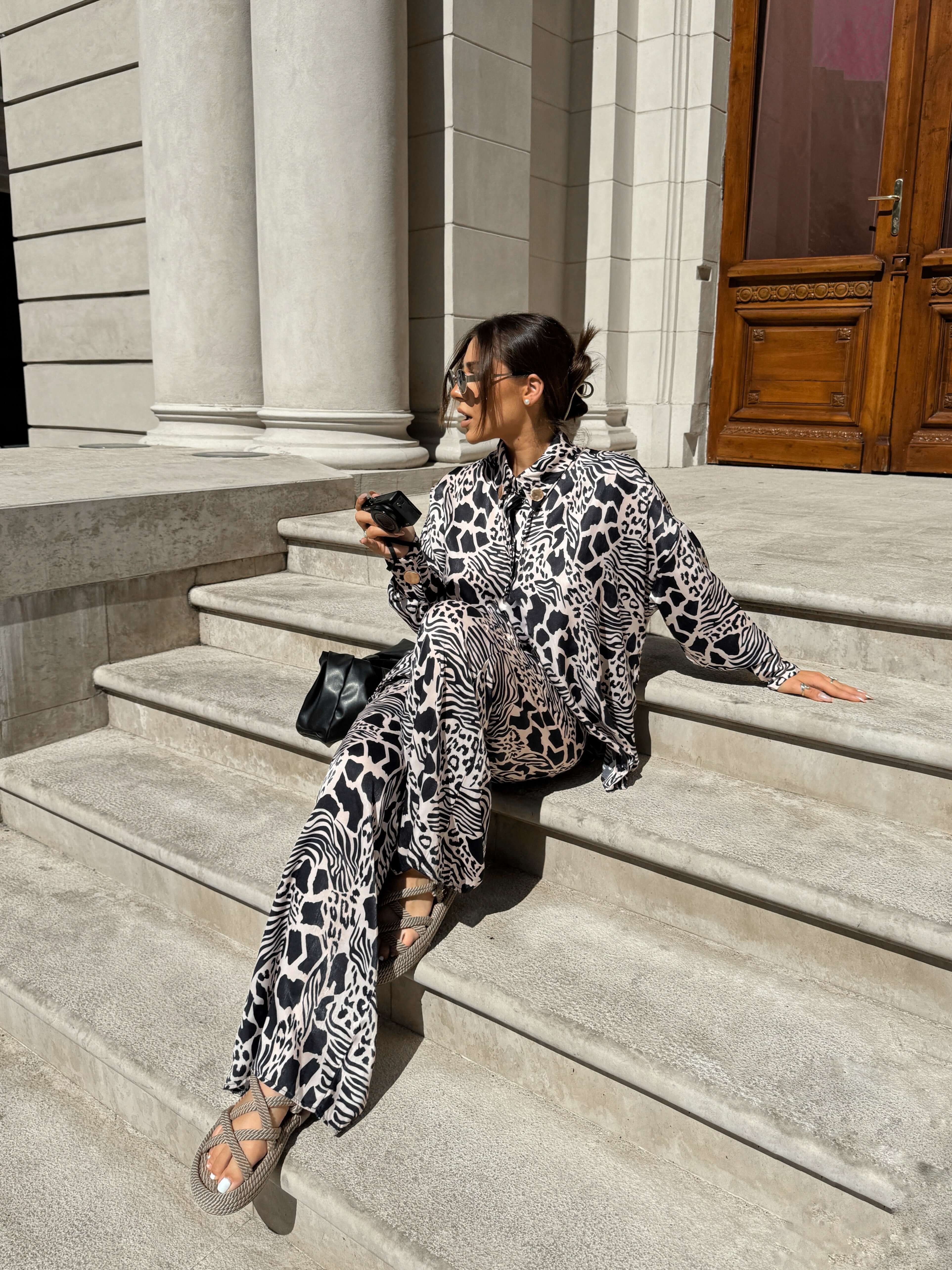 Compleu Elegant, Leopard, Martini