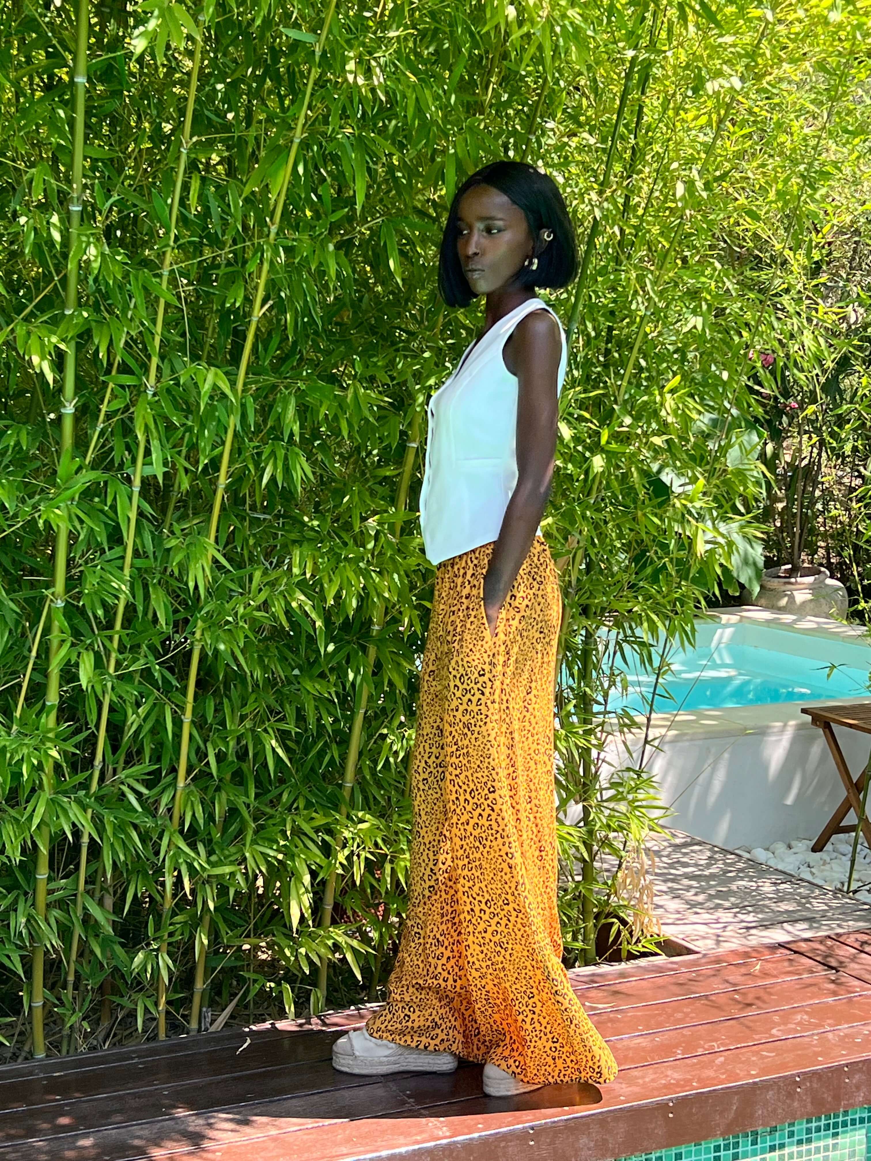 Pantaloni Lejeri, Leopard, Savanna Vibes