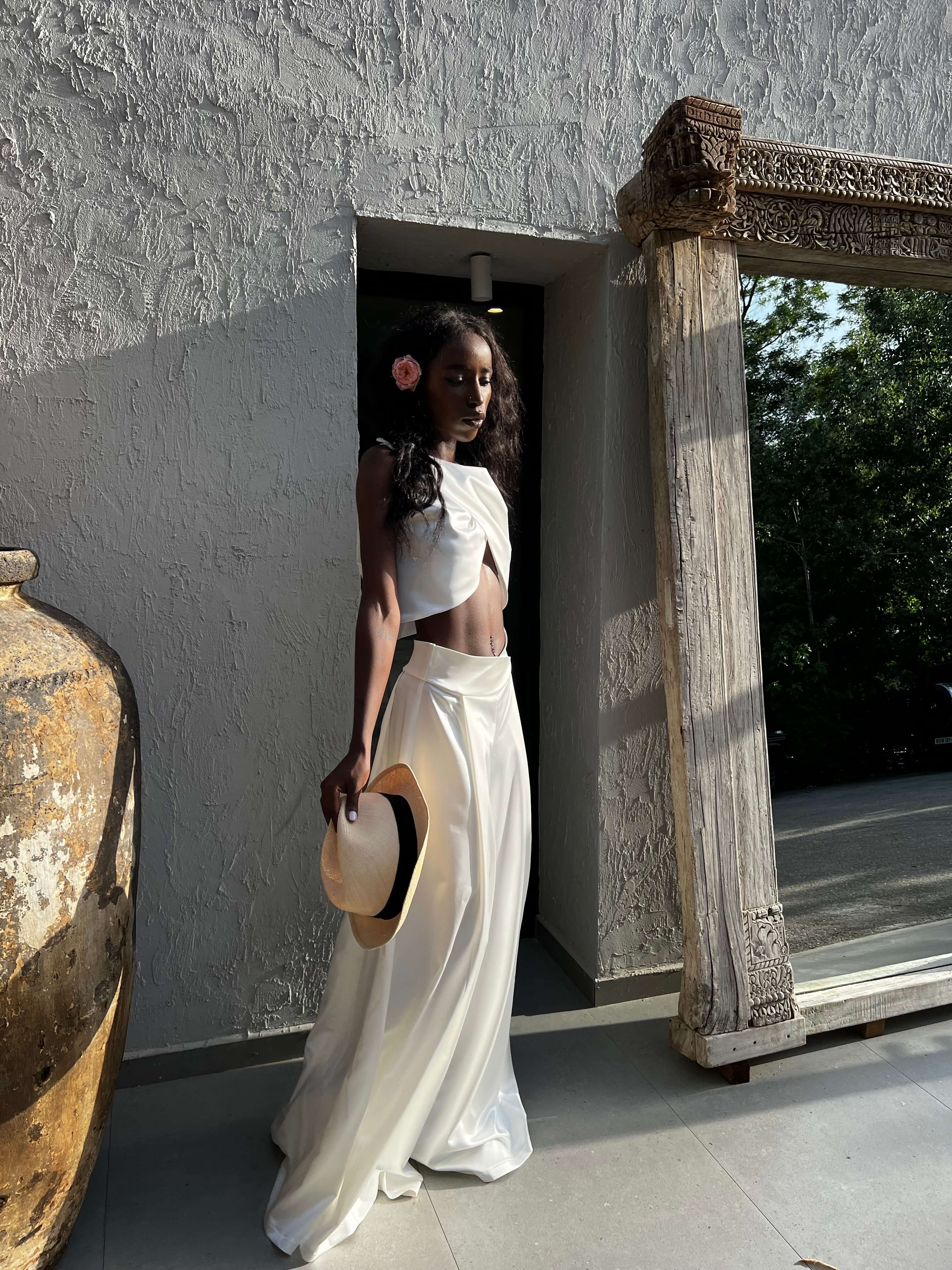 Pantaloni Palazzo, Albi, Pearl Daiquiri