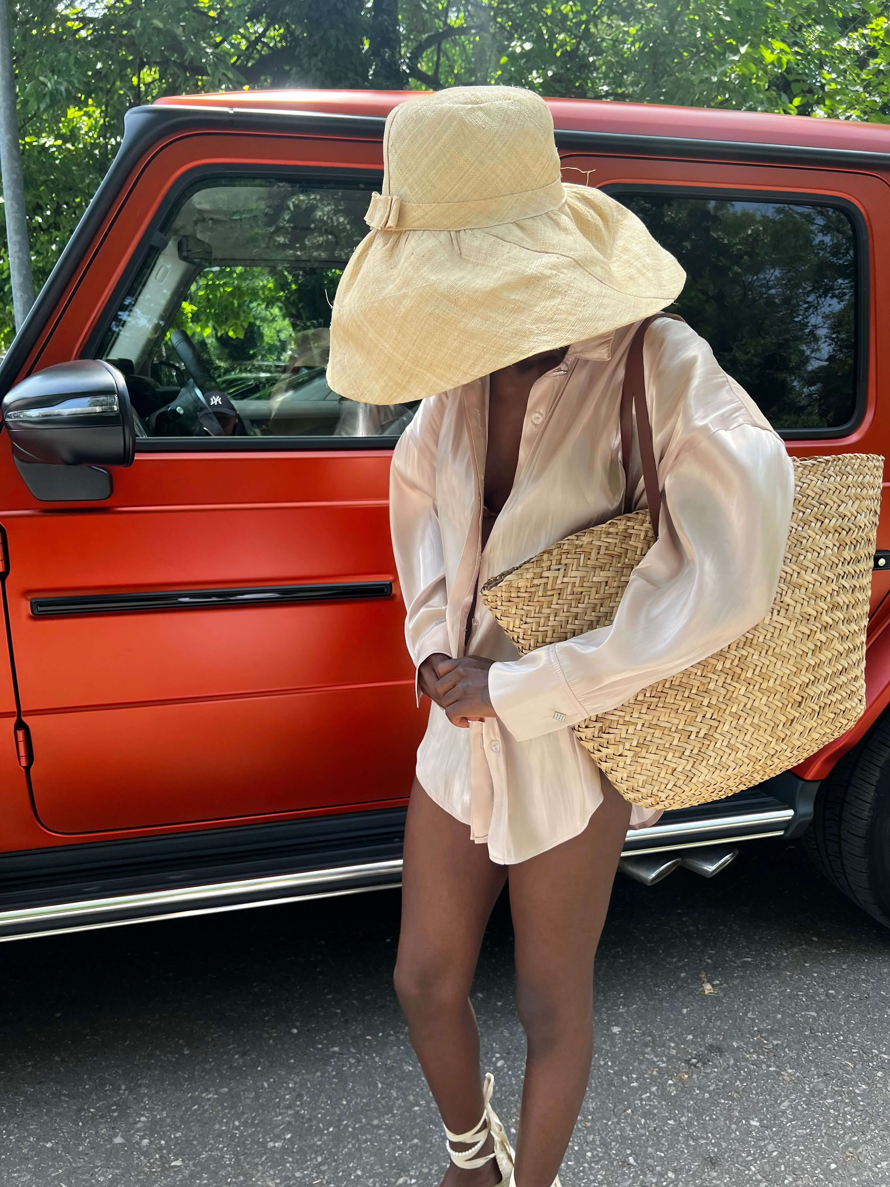 Compleu Elegant din Organza, Sampanie/Bej, Vanilla Mimosa