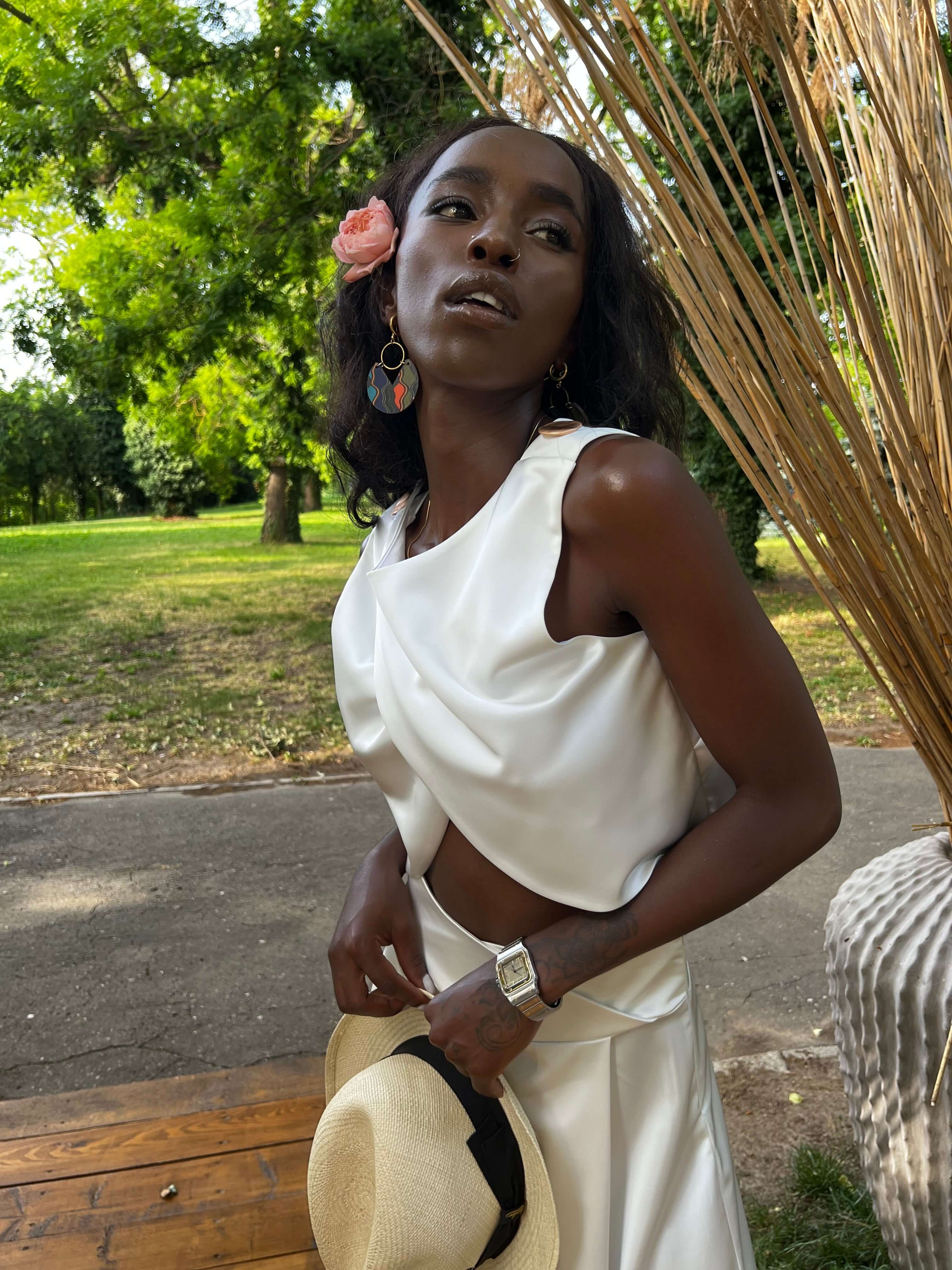 Pantaloni Palazzo, Albi, Pearl Daiquiri