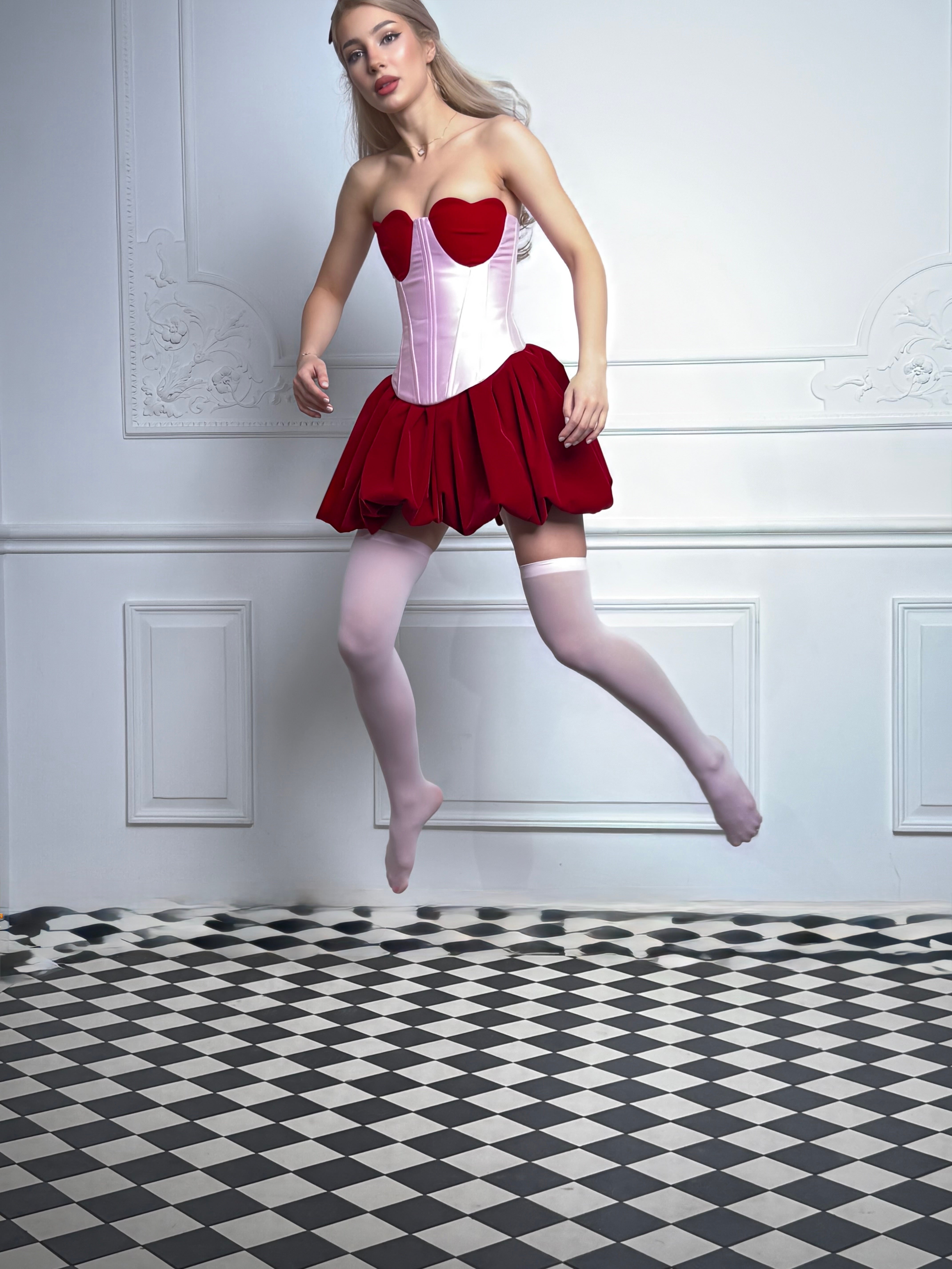 Corset cupe in forma de inima Heartbreaker Corset