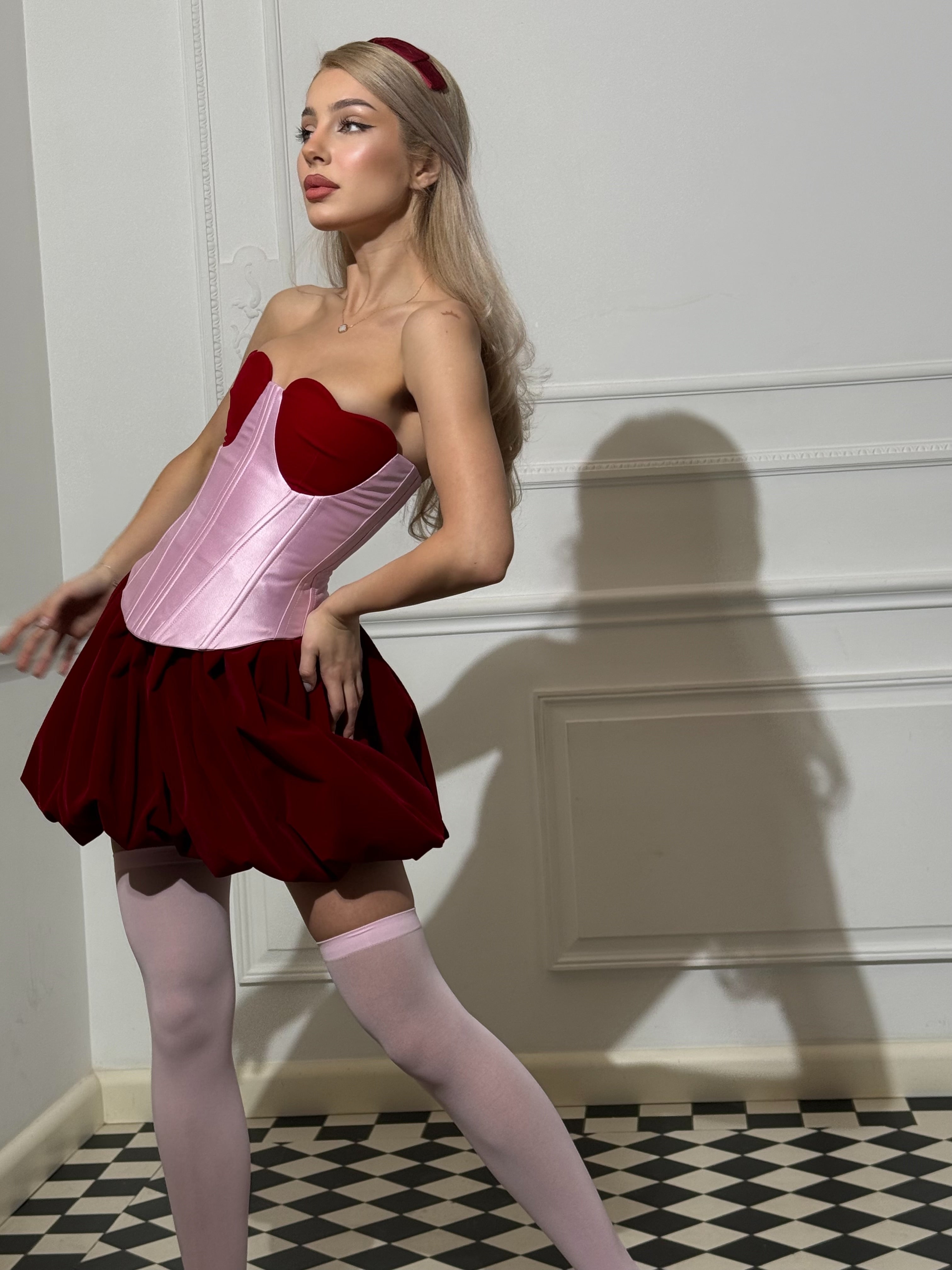 Corset cupe in forma de inima Heartbreaker Corset