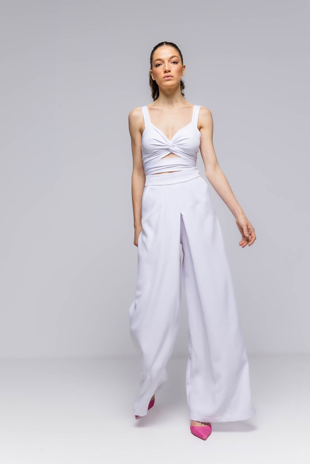 top maiou bluza alba mulata