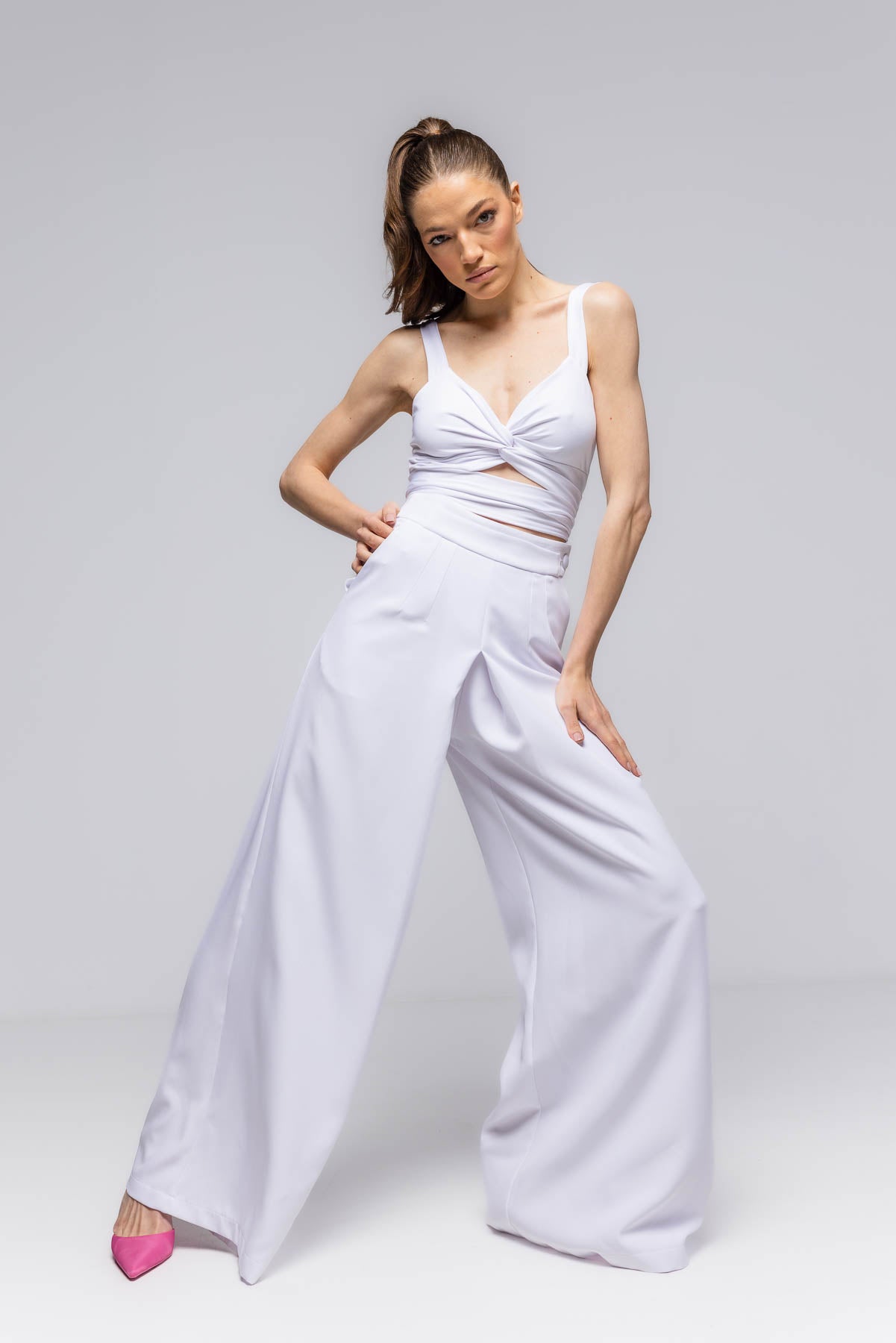 top maiou bluza alba mulata