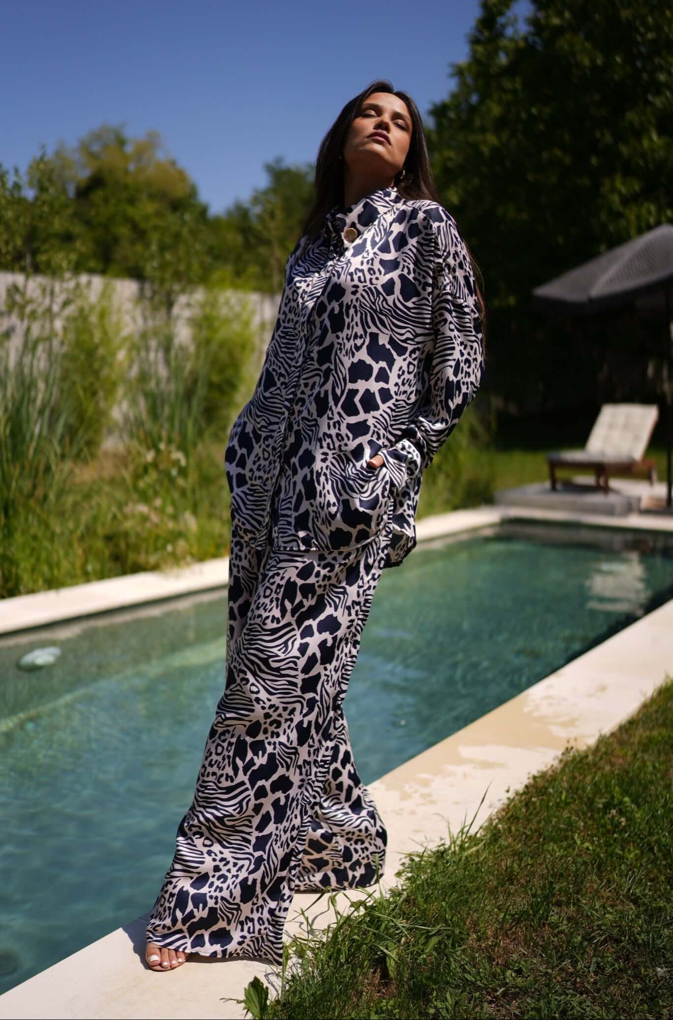 Compleu Elegant, Leopard, Martini