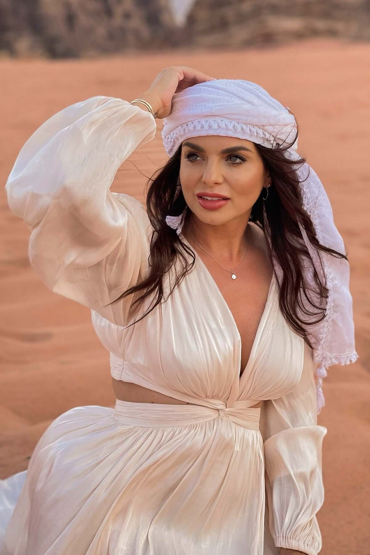 rochie alba ivory lunga