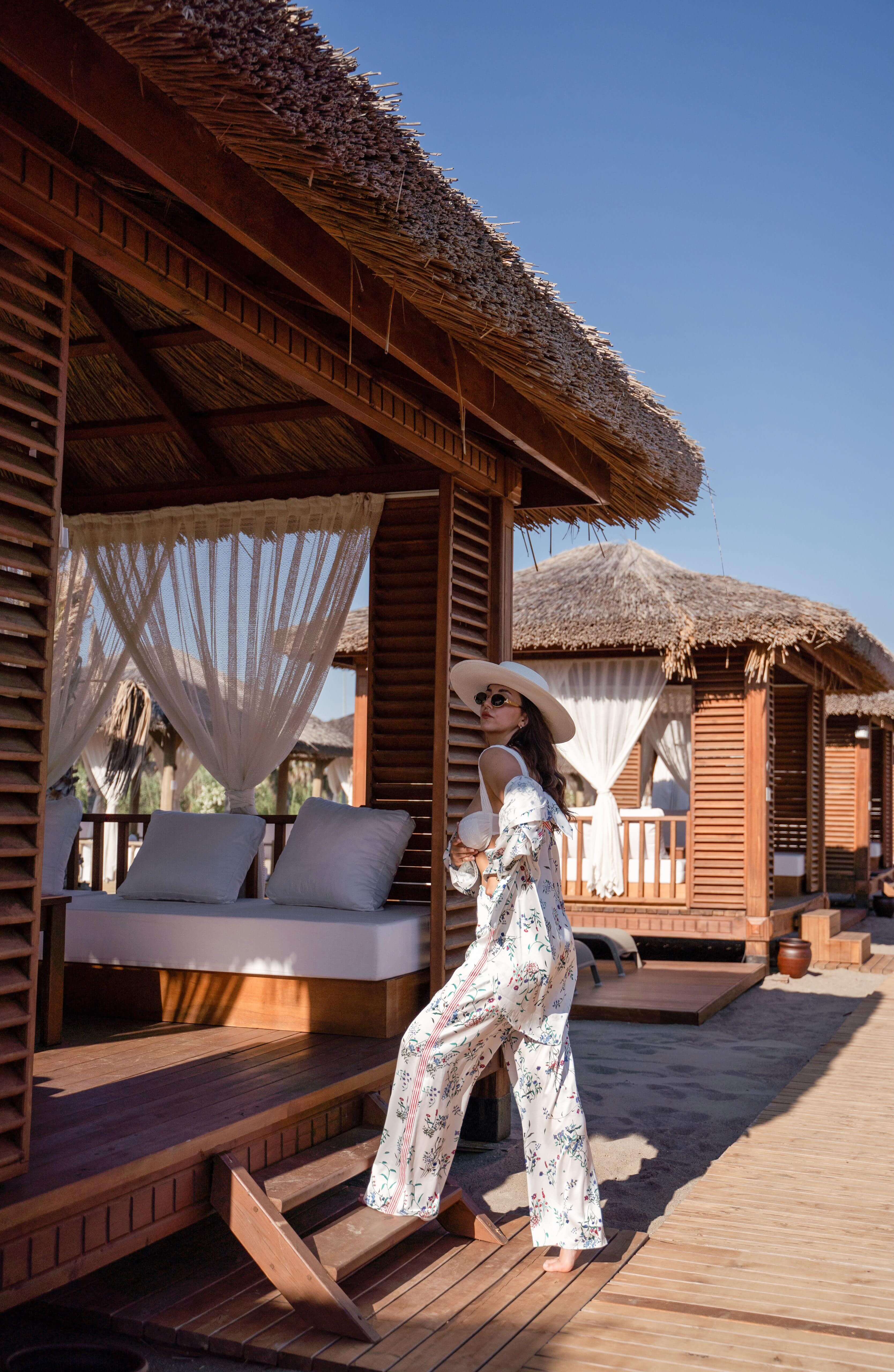 Compleu cu Imprimeu Floral, Sakura Bloom