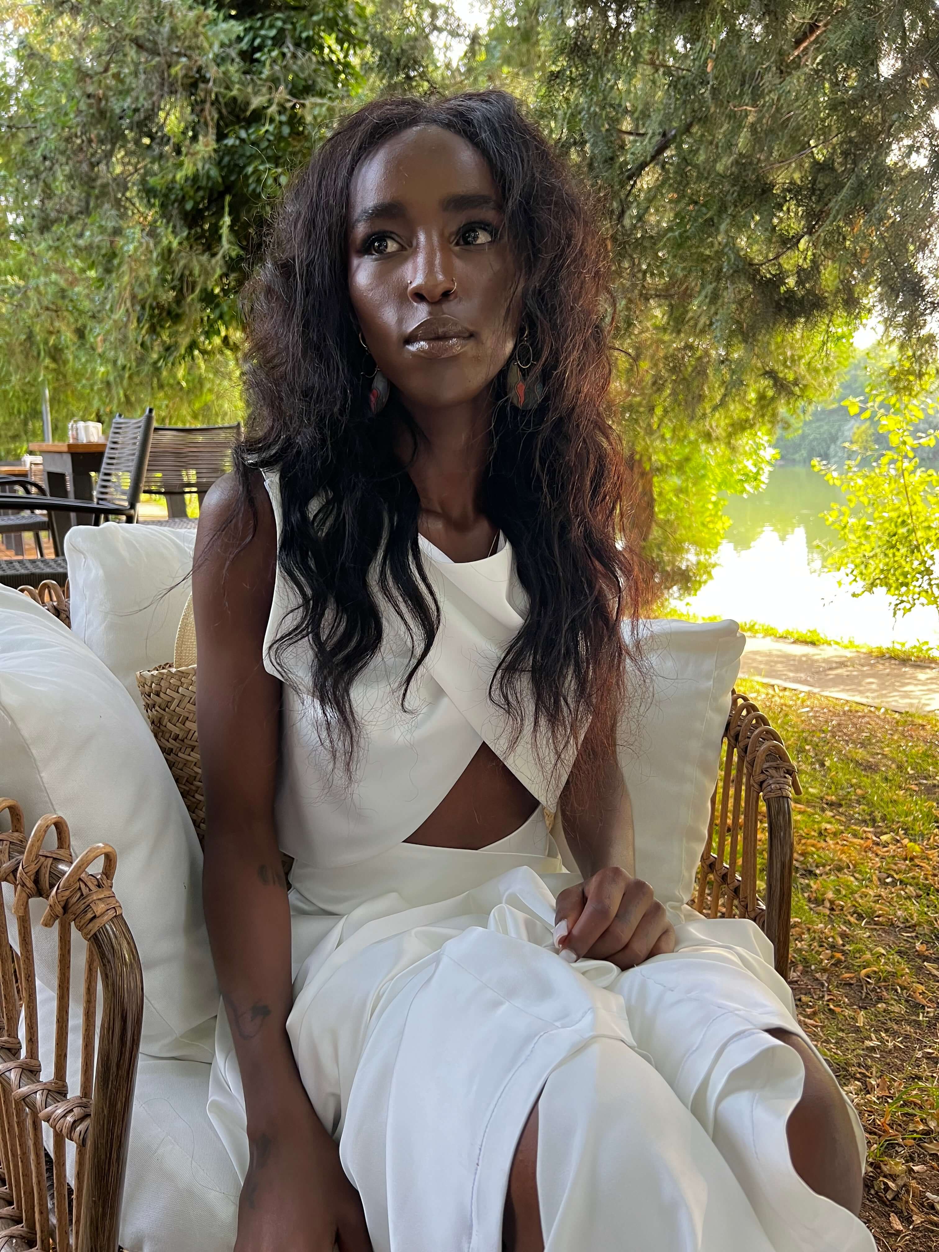 Pantaloni Palazzo, Albi, Pearl Daiquiri