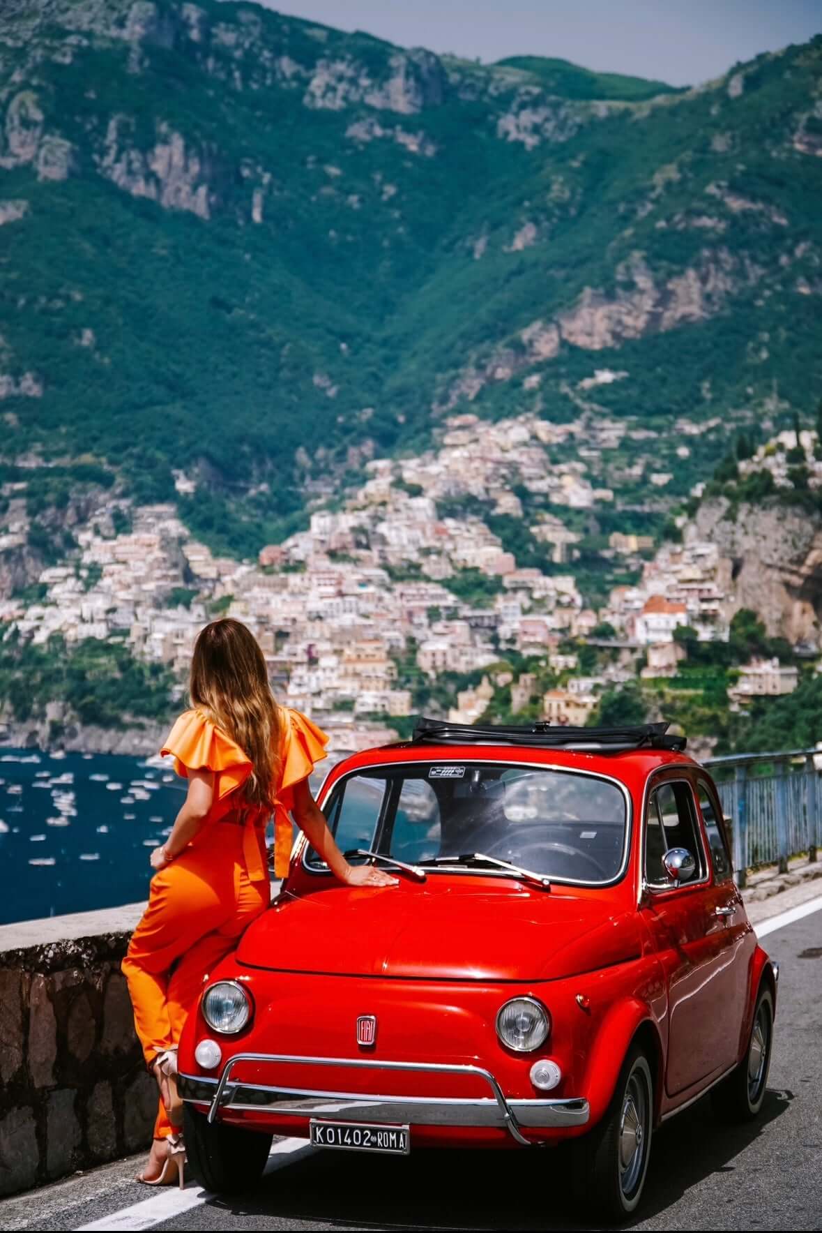 pantaloni portocalii top portocaliu