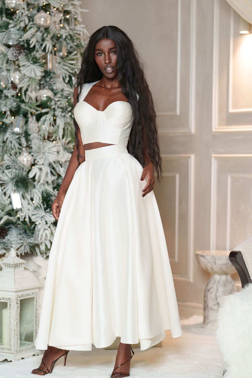 Maxi Skirt, Ophelie, White