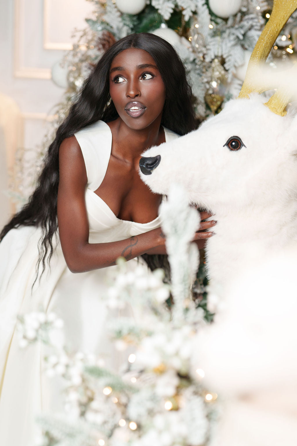 Backless Corset, Éloïse, White