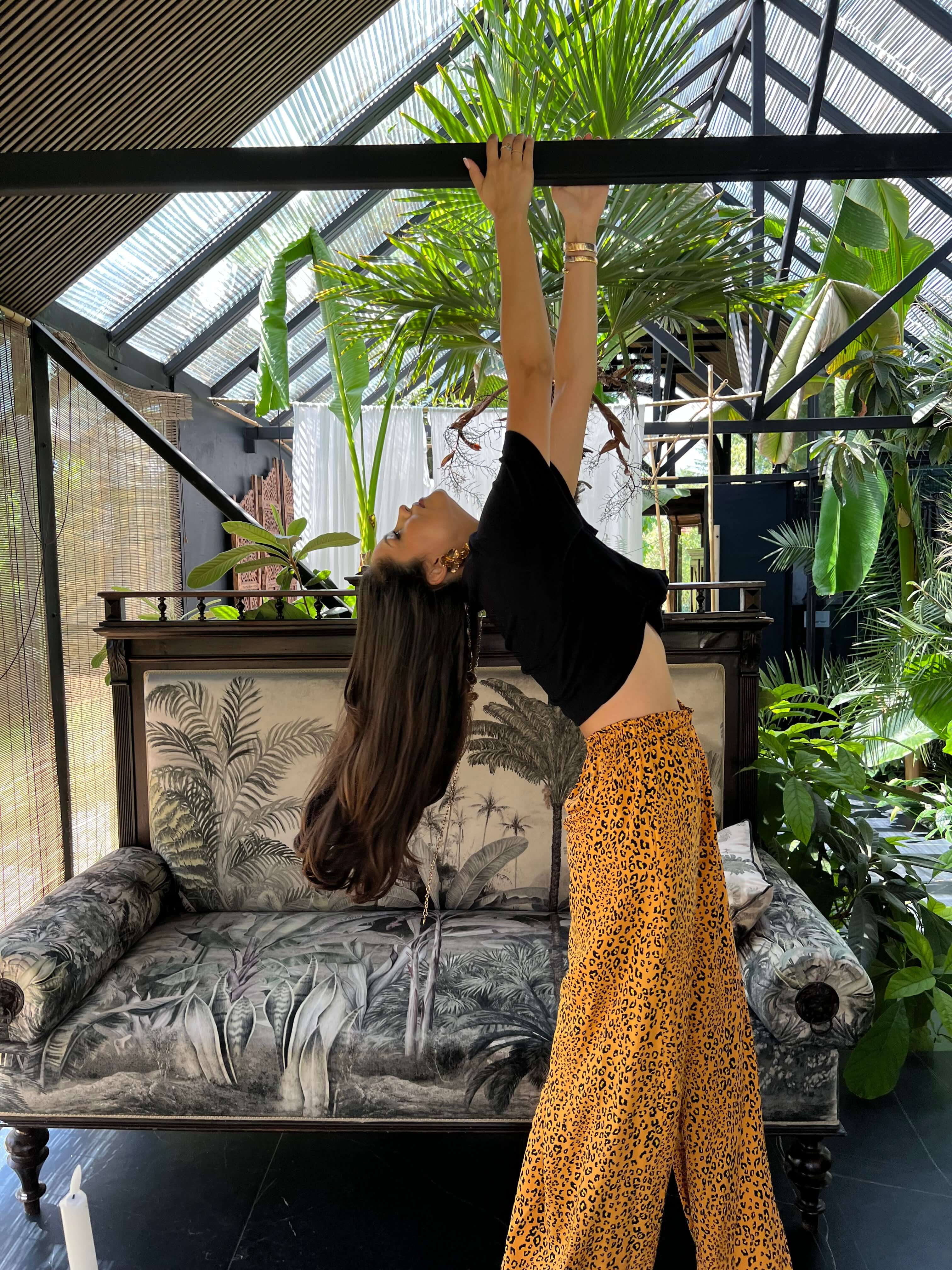 Relaxed Pants, Savanna Vibes, Leopard