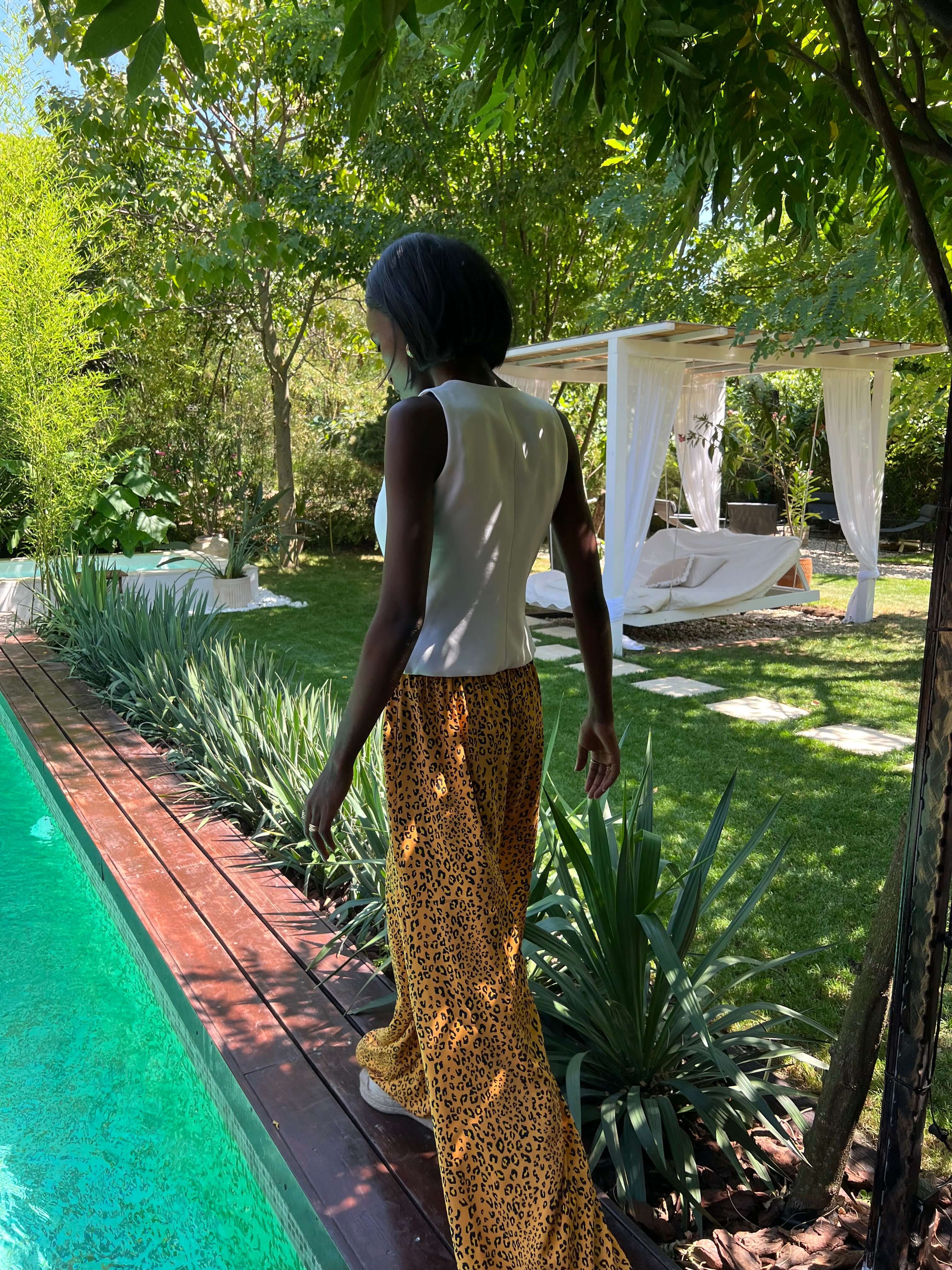 Relaxed Pants, Savanna Vibes, Leopard