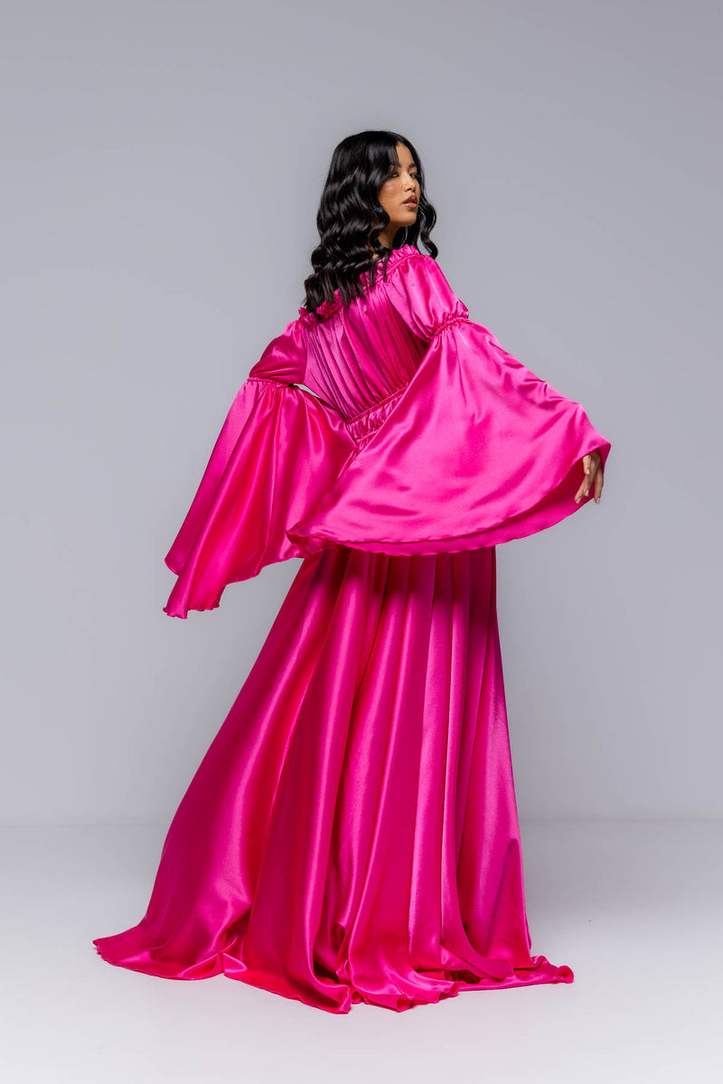 Portofino dress (in fuchsia)