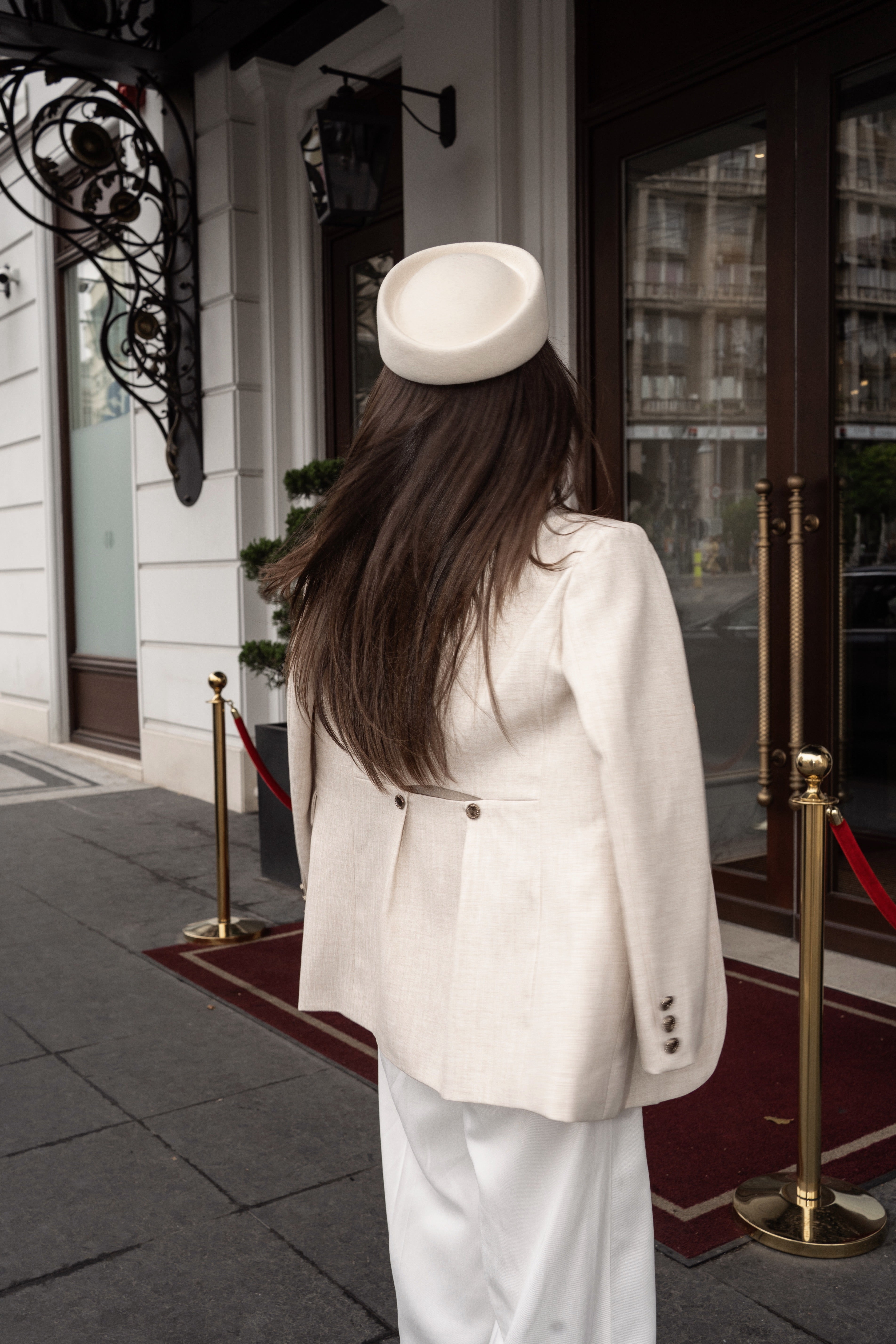 Costum Dama din Trei Piese, Bej, Gemini