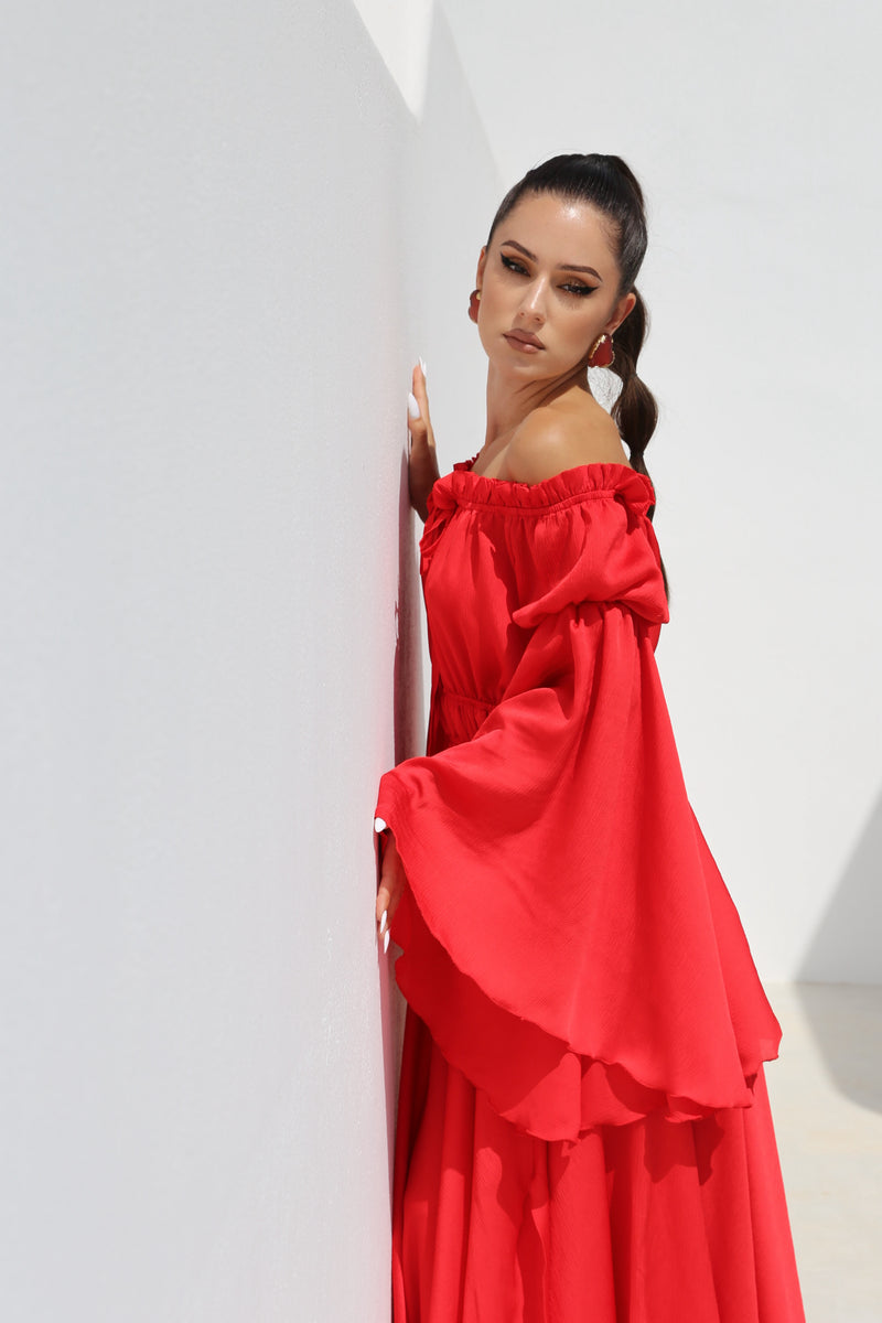 Portofino dress (in red)