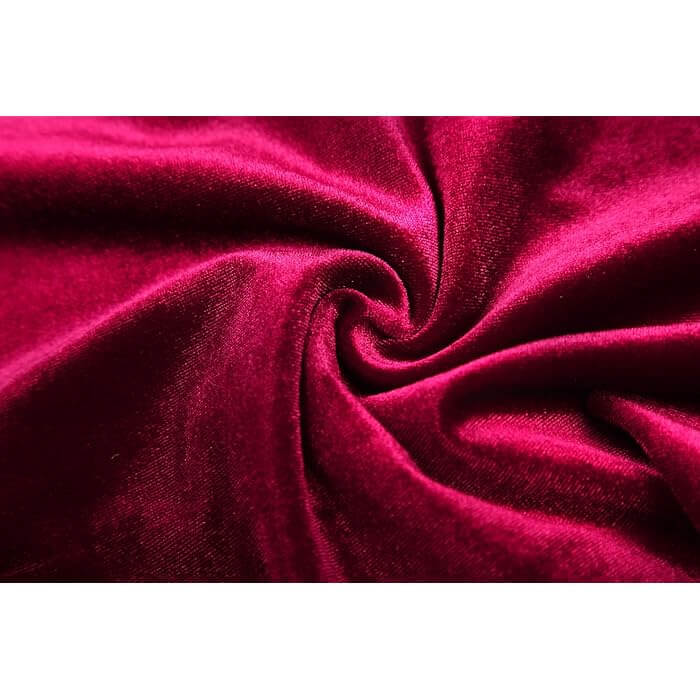 Velvet and Lace Lingerie Set, Burgundy