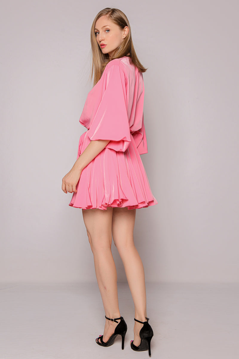 Rayas Flamingo Dress
