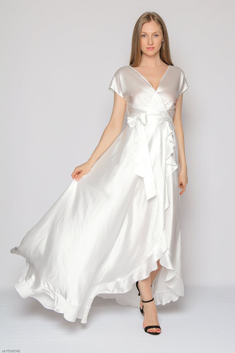 Royal Long Dress (white)