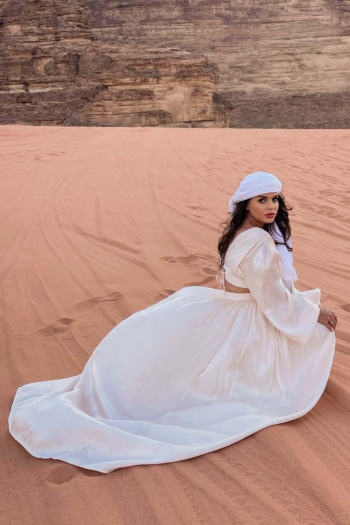 rochie alba ivory lunga